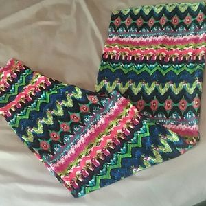 🔥FLASH SALE!🔥 NWOT Womens colorful Palazzo pants